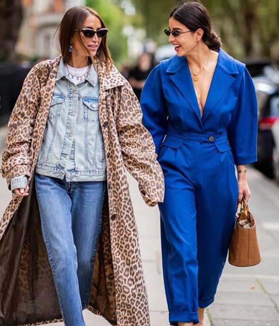 Look de la semaine de la mode en jean