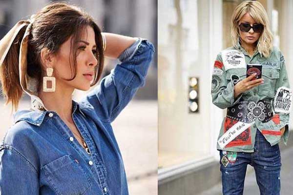 Vêtements en jean pour femmes