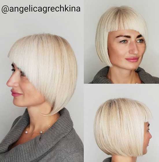 Coupes de cheveux à la mode du styliste