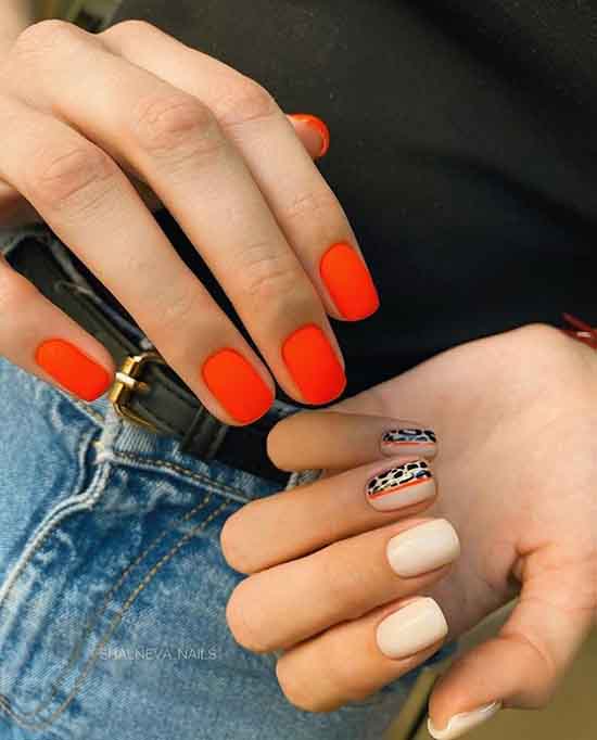 Manucure léopard: conception sur la photo dans différentes techniques, nuances