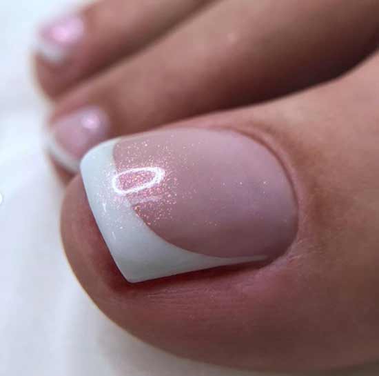 Français avec miroitement