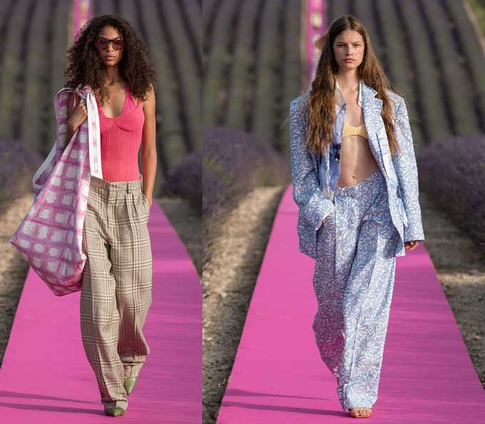 Pantalon mode collection Jacquemus 2025-2026