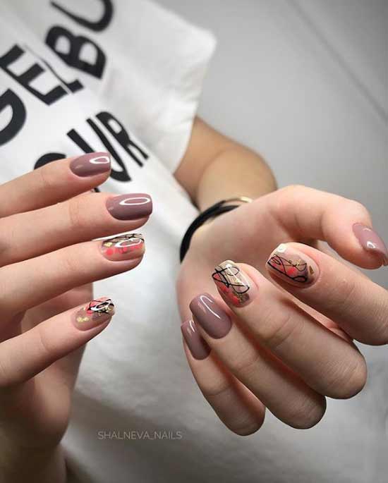 L'abstraction sur un fond transparent