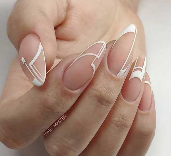 Veste blanche stylisée 2026