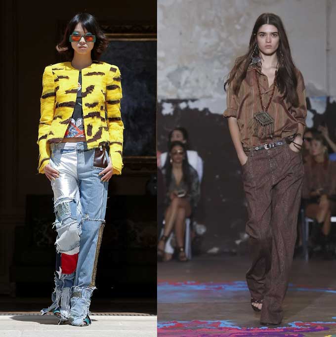 Pantalon au sol - mannequins 2025-2026 photo