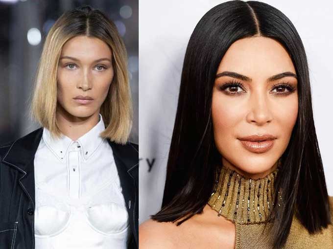 Style naturel des coupes de cheveux bob