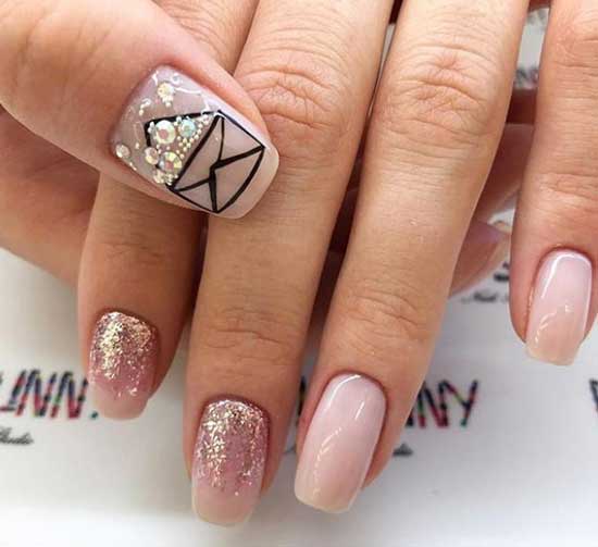 Manucure - lettre au Père Noël