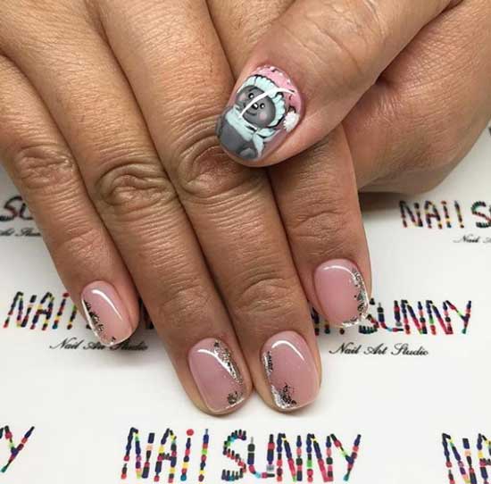 Manucure du nouvel an