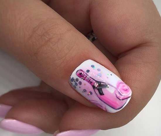 Dessin du nouvel an sur le pouce