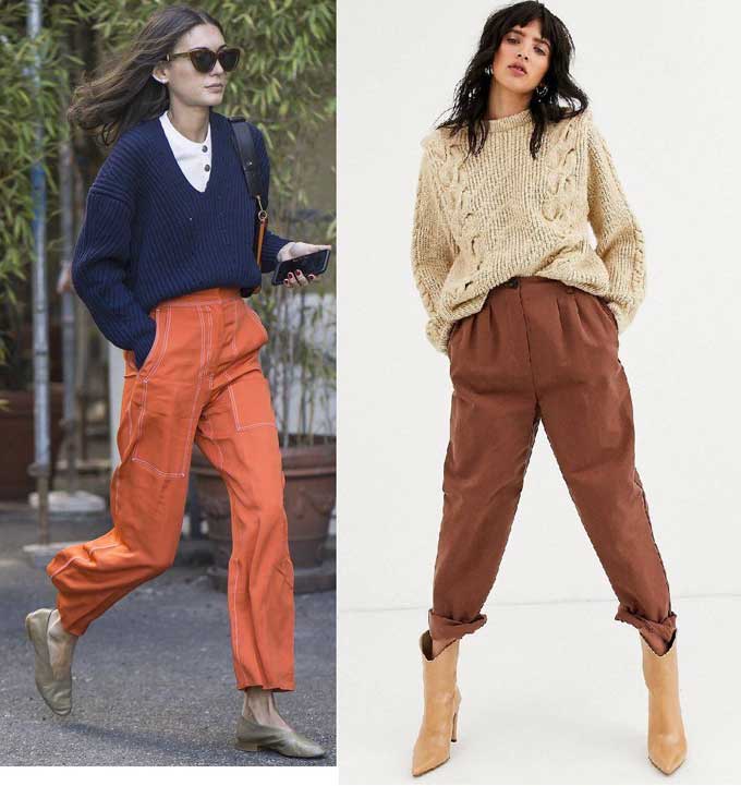 Pull court à la mode