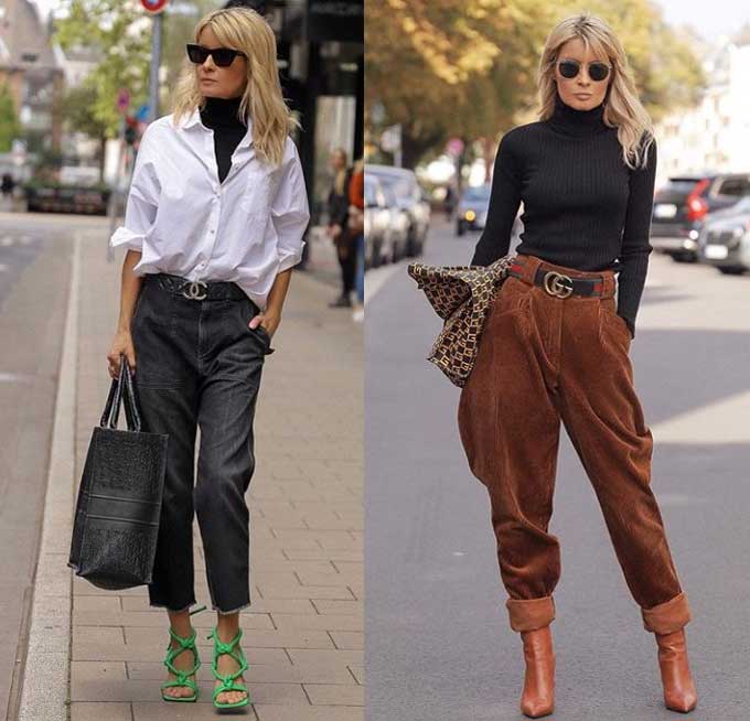 Pull côtelé tendance