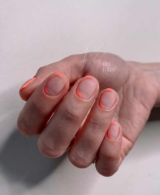 Photos de manucure nue