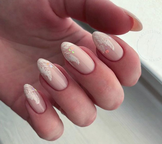 Veste beige à plumes 2026