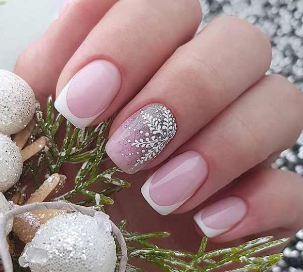 Français avec un flocon de neige