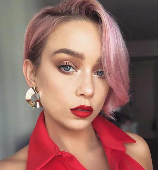 Coiffure et coloration à la mode