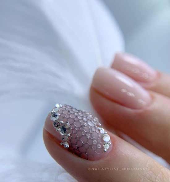 Bubblenails fond d'ongles courts nude