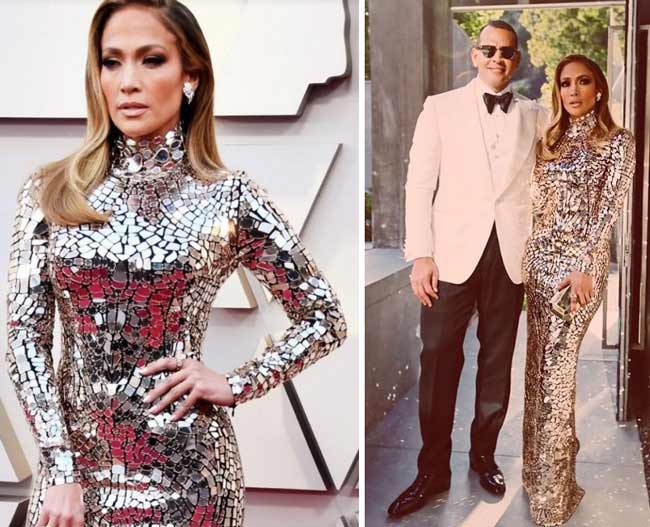 Jennifer Lopez en robe aux Oscars 2026
