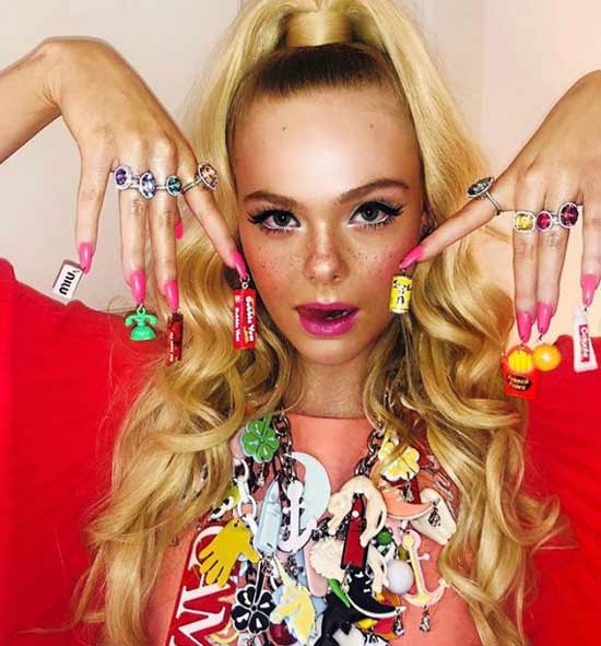 Conception d'ongles perçants