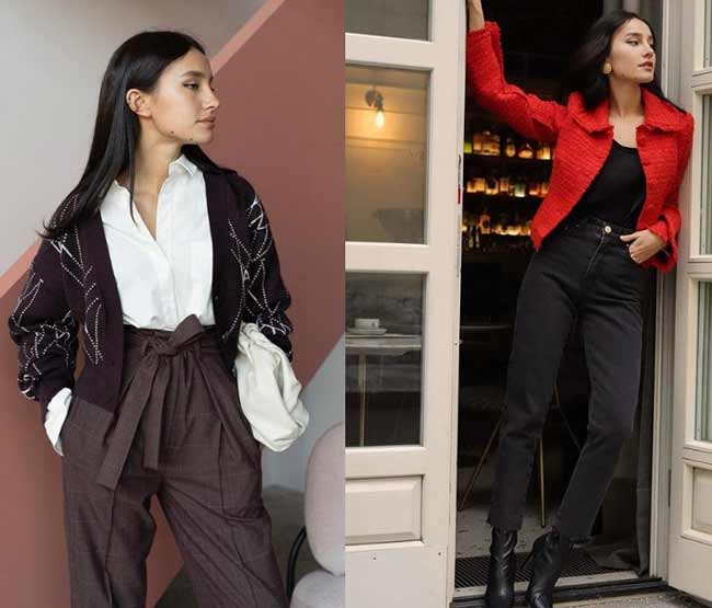 Tendance 2026 pour les cardigans courts