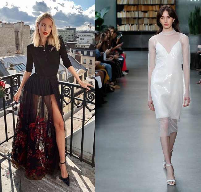 La tendance 2026 pour la transparence dans les vêtements