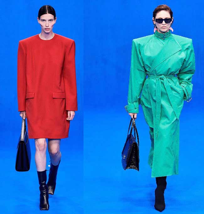 Tendance 2026 sur les épaules larges