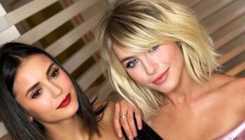 Coiffures avec une frange moyenne