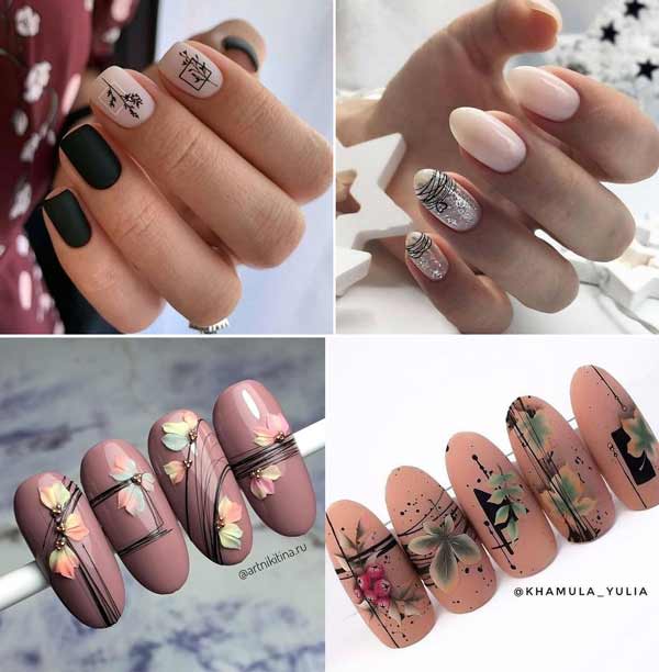 Une sélection de manucure élégante