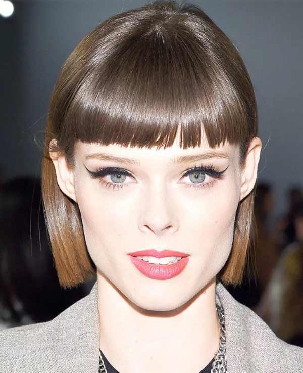 Kare et photo frange droite