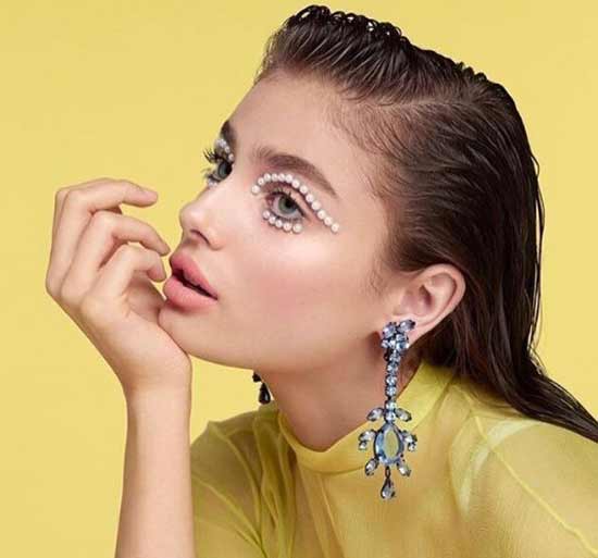 Tendances maquillage perle