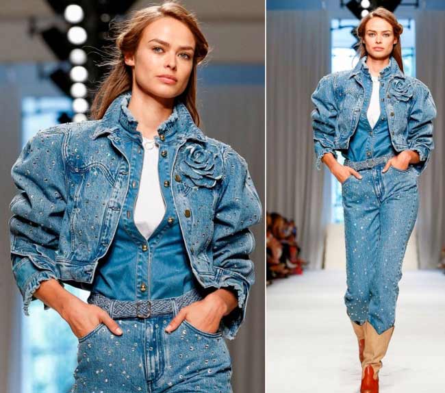Mode 2026 pour le denim bleu