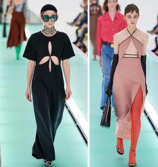 Gucci, Découpes crantées