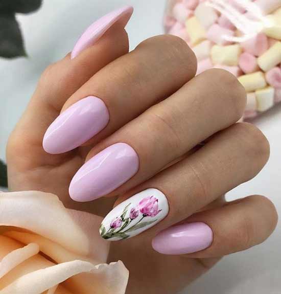 Fleur à motifs de printemps