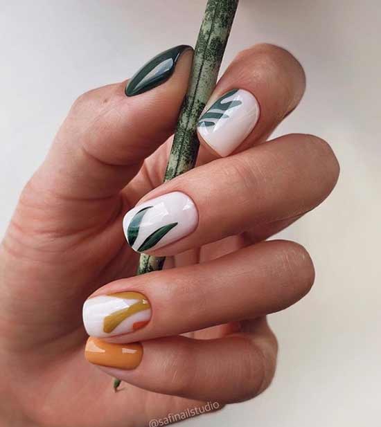 Conception d'ongles de printemps