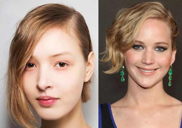 Court pour les cheveux ondulés