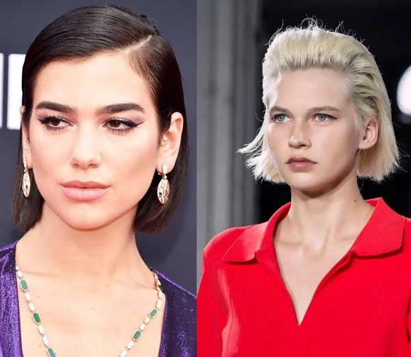 De belles coupes de cheveux courtes avec style