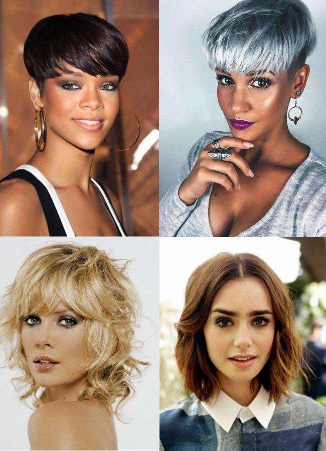 Coupes de cheveux courtes