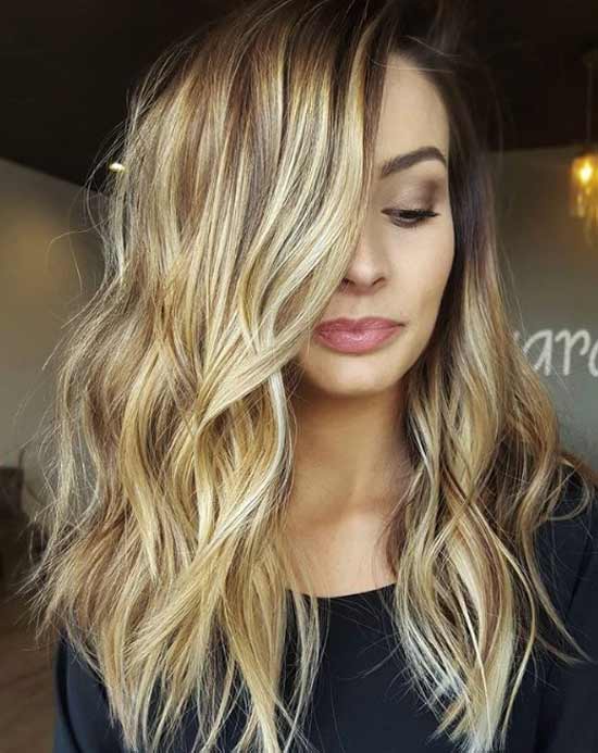 Cheveux ondulés