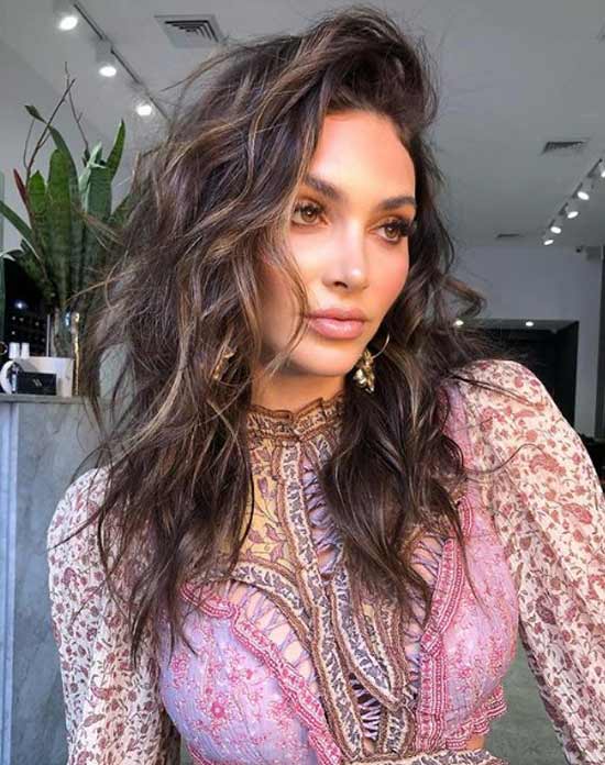 Coupe de cheveux et style élégant