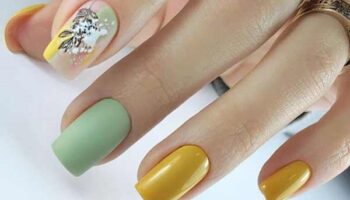 Ongles de couleur menthe conçoit la manucure 2026