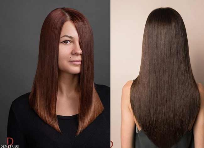 Angle de cascade et demi-cercle