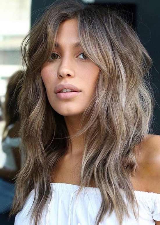 Longue photo en cascade