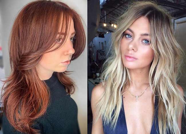 Une sélection de photos avec des coupes de cheveux à la mode