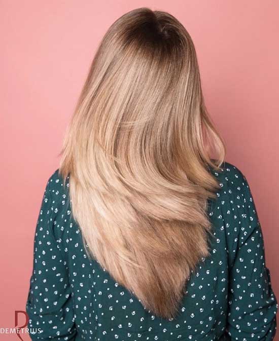 Vue arrière en cascade