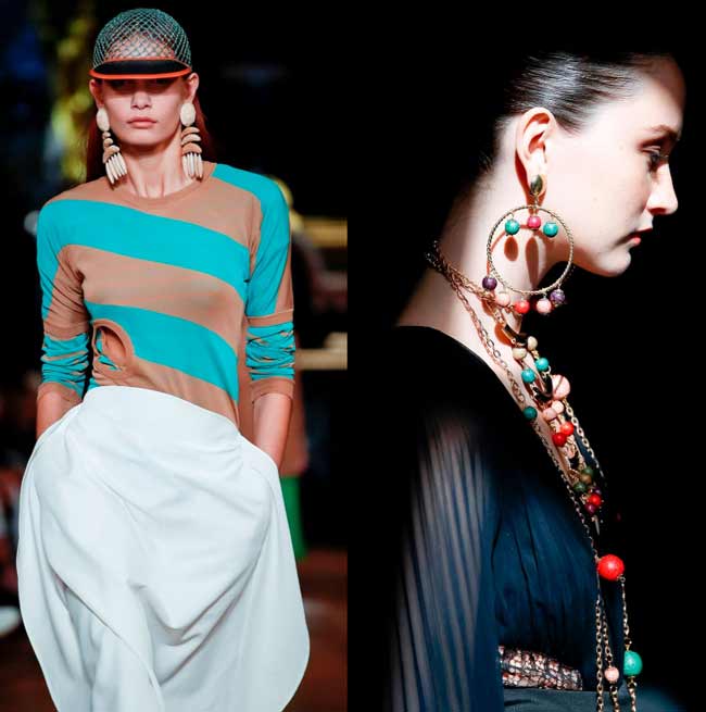 Boucles d'oreilles mode photo 2026