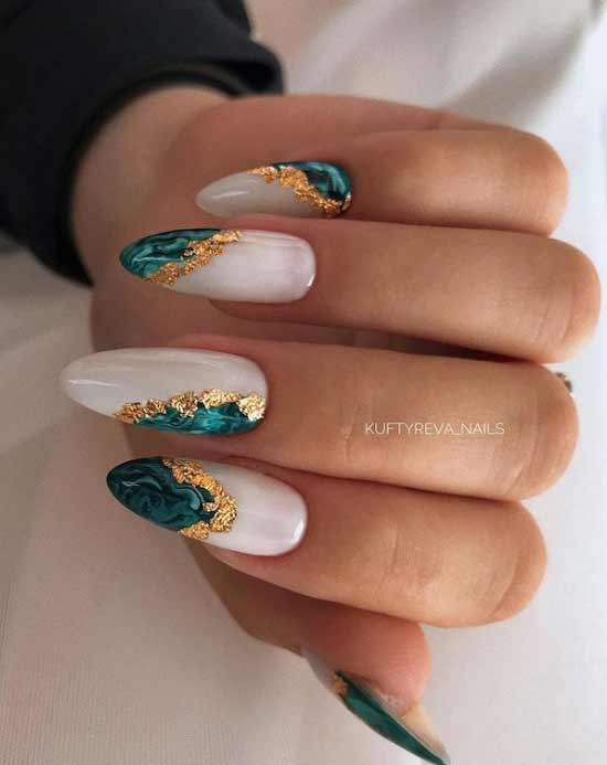 Conception d'ongles longs et pointus