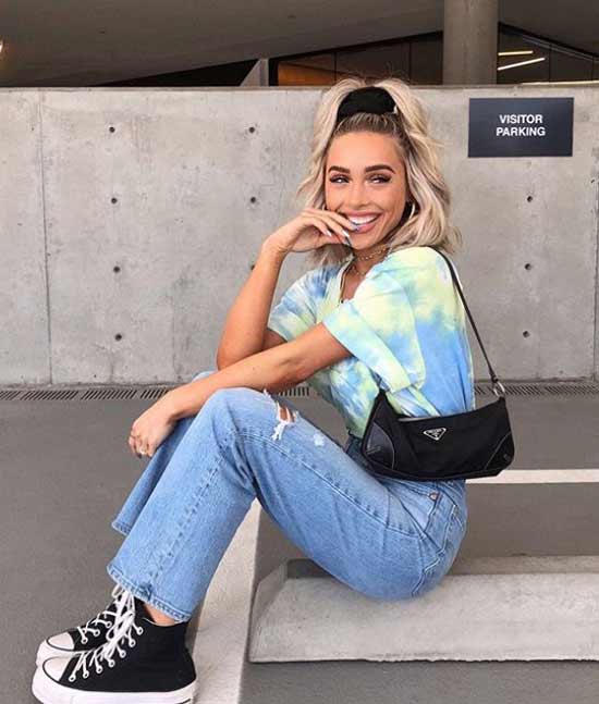 Coiffage avec large élastique