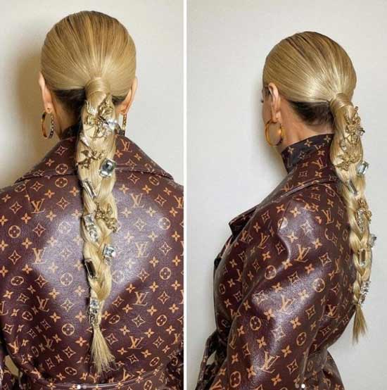 Style à la mode avec des épingles à cheveux