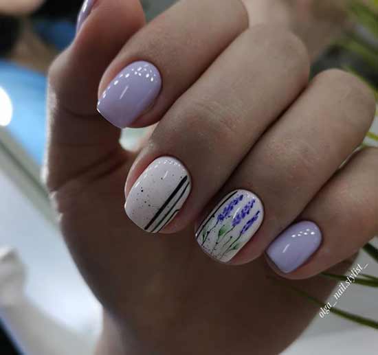 Nail art délicat