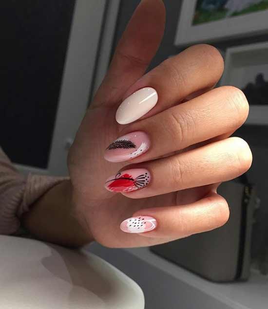 Motifs lumineux sur les ongles