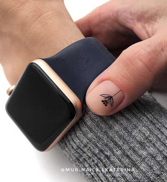 Fleur dans le style du minimalisme